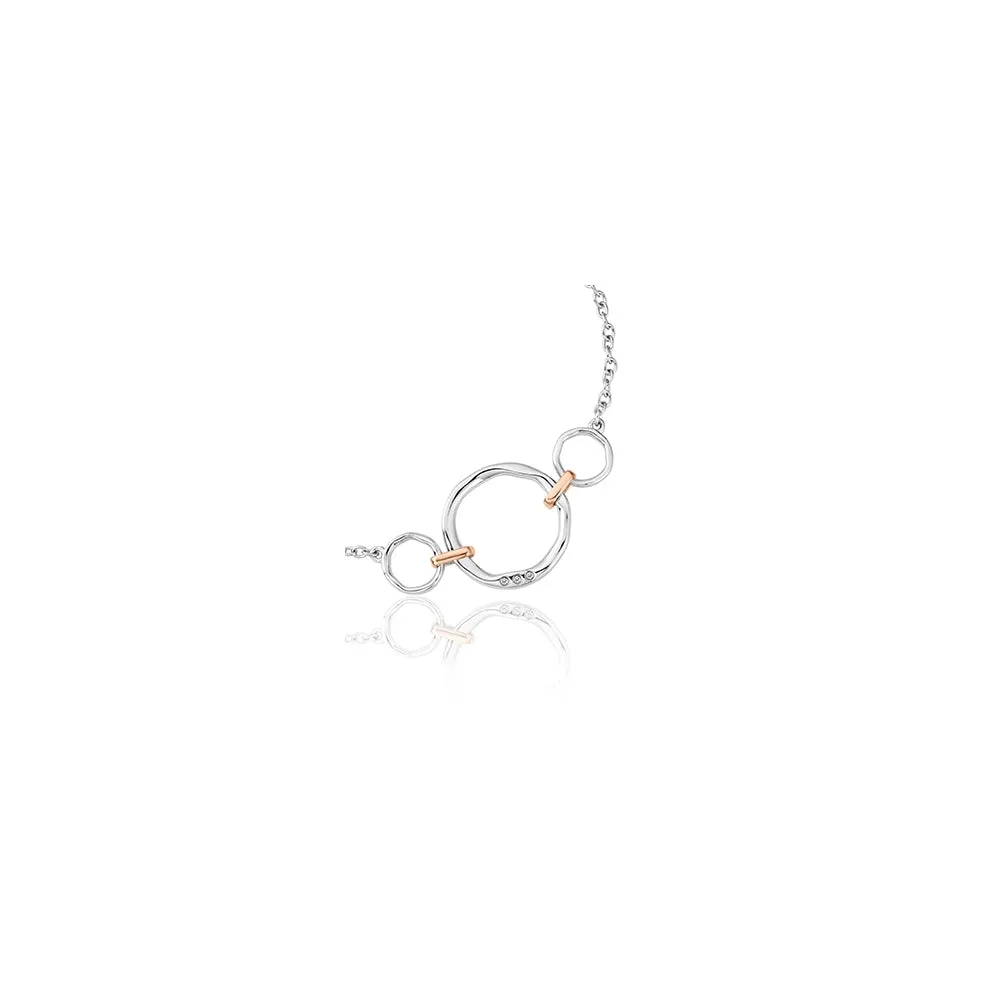 Ripples Triple Circle Bracelet - Silver - 3SRPP0204