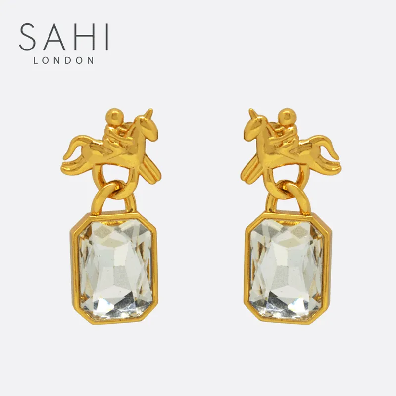 Sahi Age of Innocence Crystal Drop Earring