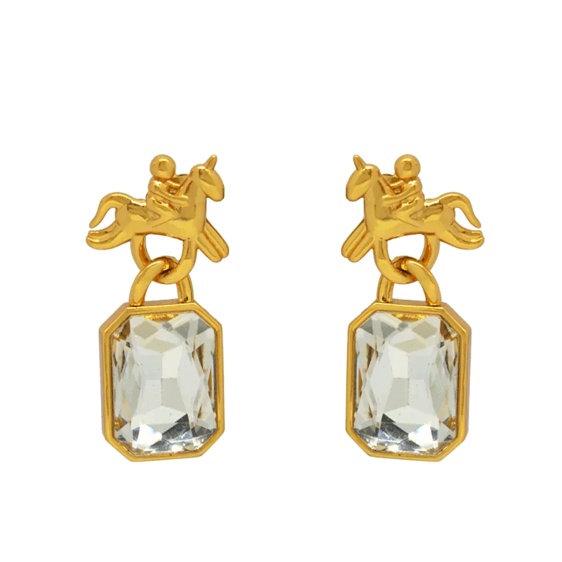 Sahi Age of Innocence Crystal Drop Earring