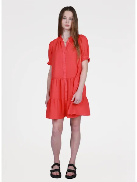 *SALE* DYLAN BY TRUE GRIT LOLA DRESS - CORAL - E3W63CRSCOR