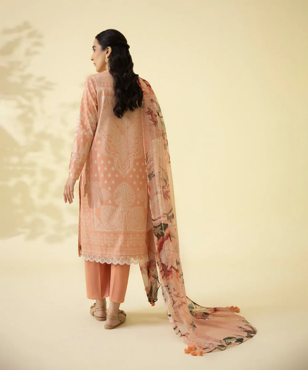 Sapphire Spring/Summer 2023 – 3 Piece - Paste Printed Lawn Suit - 003PDY23V117