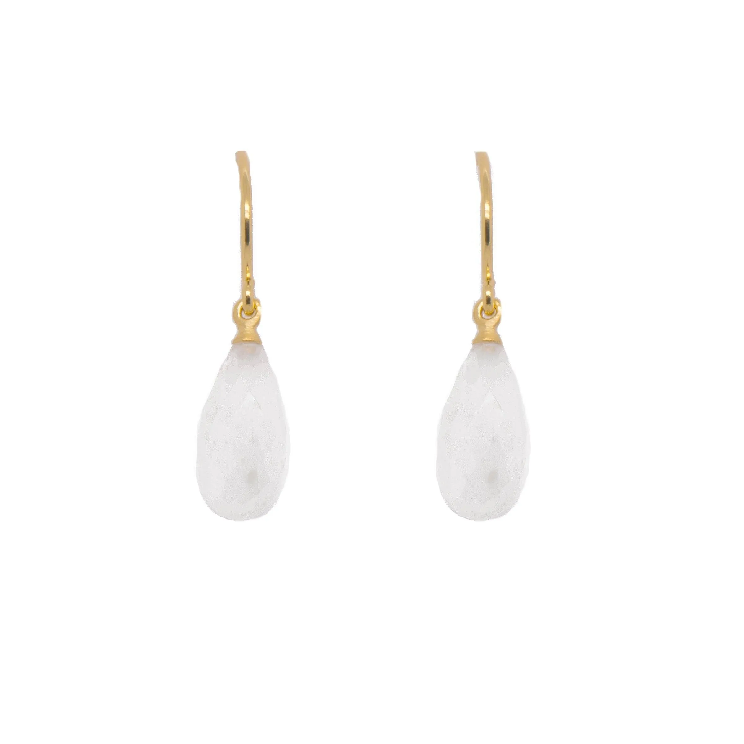 Signature Wire Drop Earrings 24K Gold Vermeil