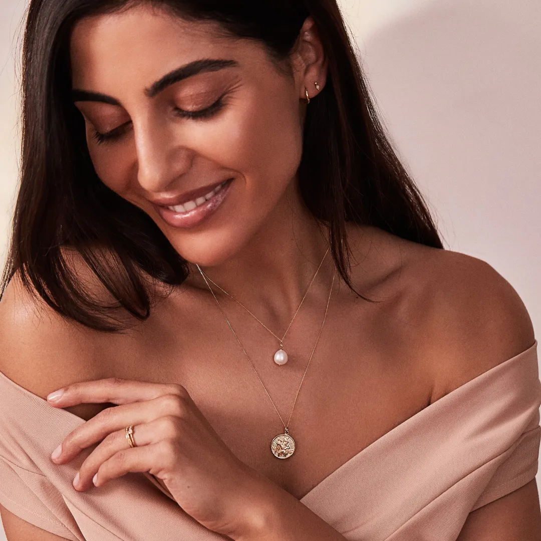 Silver Marquise Diamond Stud Earring