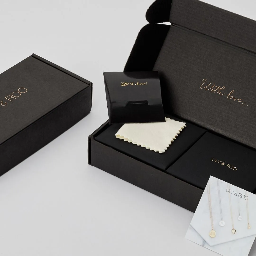 Silver Marquise Diamond Stud Earring