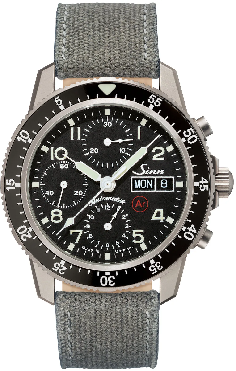 SN Watch 13 Ti Ar Titanium Canvas Grey