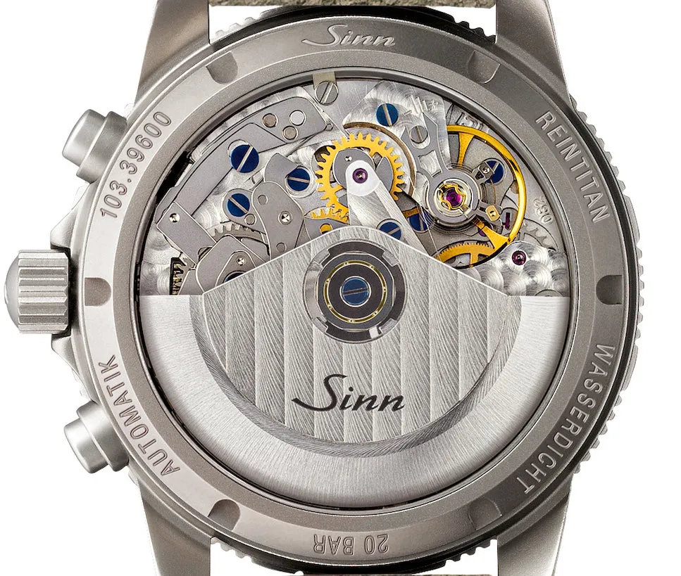 SN Watch 13 Ti Ar Titanium Canvas Grey