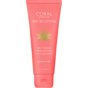 South Seas Coral SPF 30 Lotion 3.4 oz.