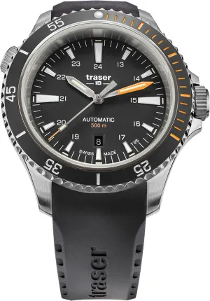 TH3 Watch P67 Diver AutoMTic Black Rubber