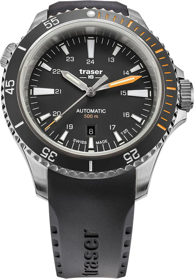 TH3 Watch P67 Diver AutoMTic Black Rubber