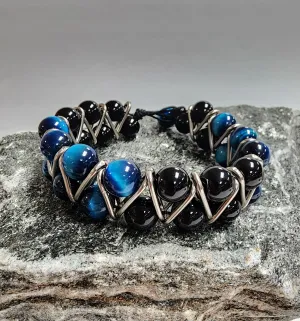 The Marcus Helix Apatite Bracelet
