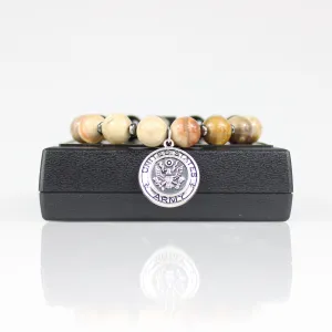 U.S. Army Bead Bracelet