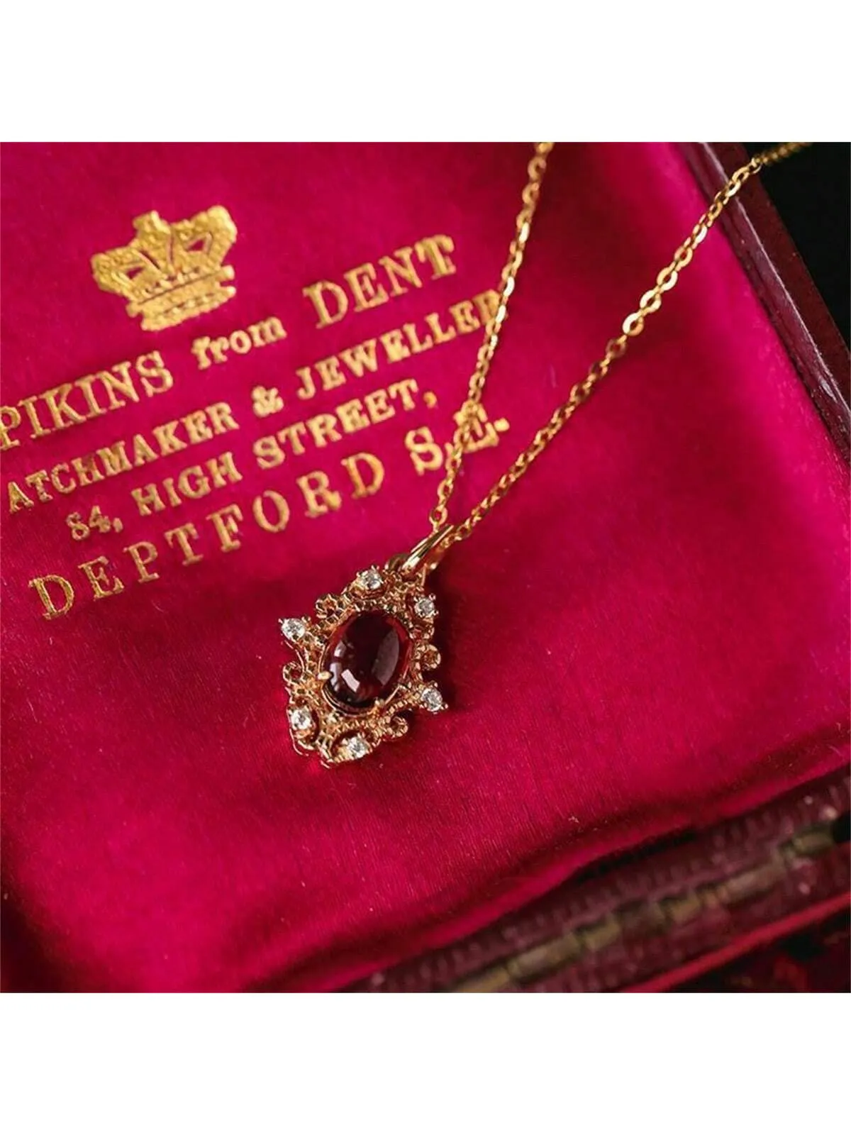 Vampress Red Vintage Necklace